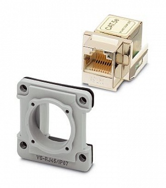 1689488 Набор рамок панели VS-08-A-RJ45/MOD-1-IP67-SET-BU 1689488 Набор рамок панели VS-08-A-RJ45/MOD-1-IP67-SET-BU