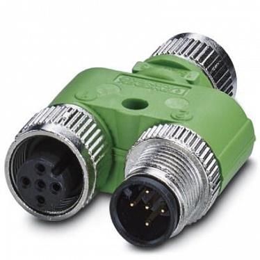 1526253 Y-разветвитель SAC-5P-M12YF/M12FS-M12MS VP 1526253 Y-разветвитель SAC-5P-M12YF/M12FS-M12MS VP