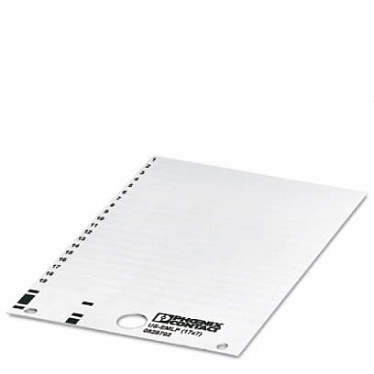 0828792 Пластиковая табличка US-EMLP (17X7), упак (10 шт)