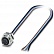 1555448 Встраиваемый коннектор SACC-E-M12FS-4CON-PG 9/0,5 VA