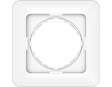 4779101510058 Рамка 1-местная R01/SLww, упак (40 шт)