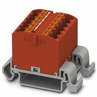 3273158 Распределительный блок PTFIX 12X2,5-NS35A RD, упак (8 шт)