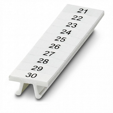 31260064 Шильдик маркировочный ПМК 4,ВЕРТ: 21-30, упак (100 шт)