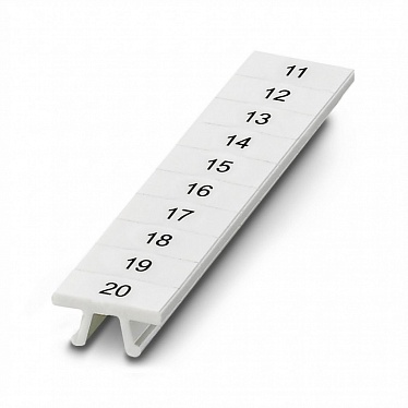 31260595 Шильдик маркировочный ПМК 8,ВЕРТ: 11-20, упак (100 шт)