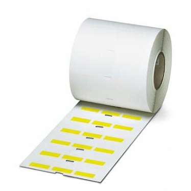 0830673 Кабельная этикетка-маркер WML 5 (25X10)R YE