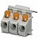 2201129 Клеммник печатной платы FKDSO 2,5 HV/3-R 7,5 GY7035