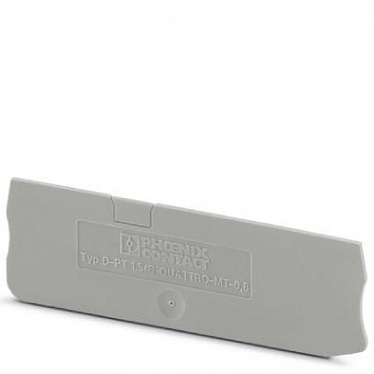 3210333 Концевая крышка D-PT 1,5/S-QUATTRO-MT-0,8, упак (50 шт)