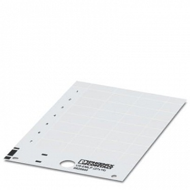 0828800 Пластиковая табличка US-EMLP (27X18), упак (10 шт)