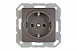4779101117288 Розетка с заземлением, без рамки RP16-002-02/SLan, упак (10 шт)