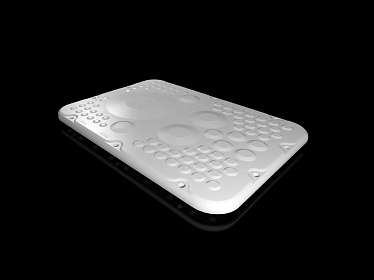 2567300 Фланш-панель пластиковая, для AX, 436x221мм, р-р 7