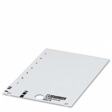 0828844 Защелкивающиеся таблички US-EMP (27X8) YE