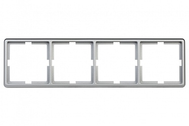 4779101519266 Рамка 4-местная R04/STmt, упак (10 шт)