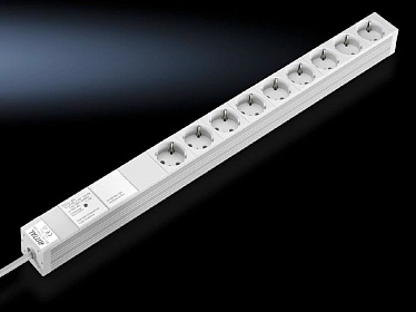 7240330 Блок соединительный эл.цепей 16A, 9 евро розеток, 658мм