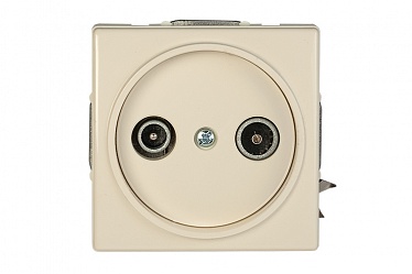 4779101611717 Телевизионная розетка промежуточная б\р, (TV+R)-10DB TVL02-10-02/STiv, упак (10 шт)