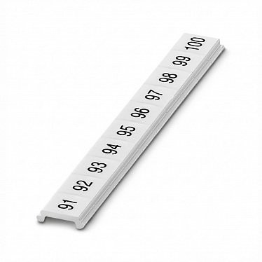 31260777 Шильдик маркировочный ПМКП 6,ГОРИЗ: 91-100, упак (100 шт)