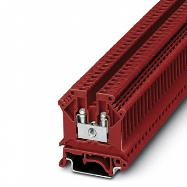 0719139 Проходные клеммы UK  3 N RD, упак (50 шт)