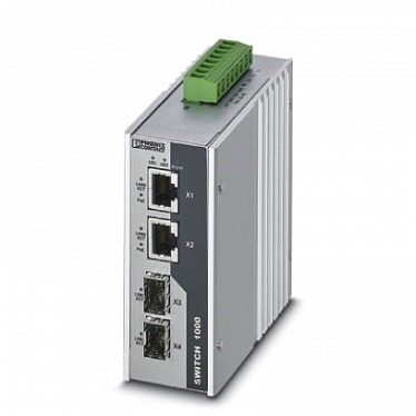 1026765 Промышленный коммутатор FL SWITCH 1000T-2POE-GT-2SFP