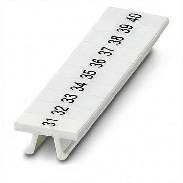 31260055 Шильдик маркировочный ПМК 4,ГОРИЗ: 31-40, упак (100 шт)