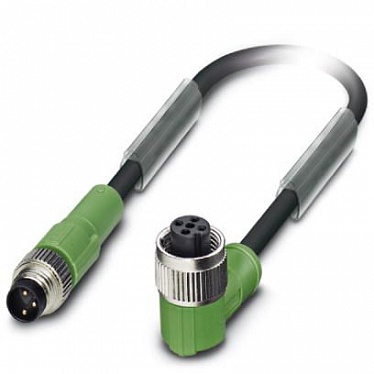 1682362 Кабель датчика/исполнителя SAC-3P-M 8MS/1,5-PUR/M12FR