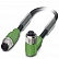 1523010 Кабель датчика/исполнителя SAC-8P-M12MS/ 0,3-PUR/M12FR SH