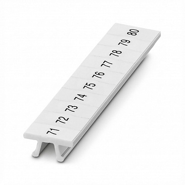 31260591 Шильдик маркировочный ПМК 8,ГОРИЗ: 71-80, упак (100 шт)