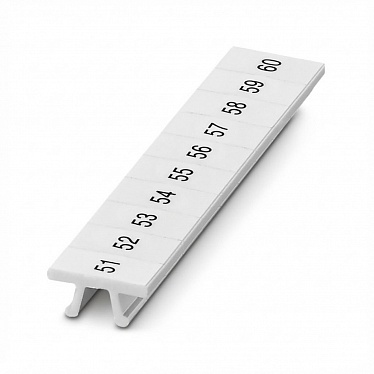 31260087 Шильдик маркировочный ПМК 5,ГОРИЗ: 51-60, упак (100 шт)