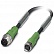 1693076 Кабель датчика/исполнителя SAC-4P-M12MS/0,6-PUR/M 8FS