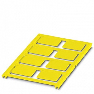 0825476 Пластиковая табличка UC-EMLP (27X18) YE