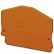 3037589 Концевая крышка D-STS 2,5 OG, упак (50 шт)