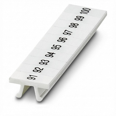 31260061 Шильдик маркировочный ПМК 4,ГОРИЗ: 91-100, упак (100 шт)