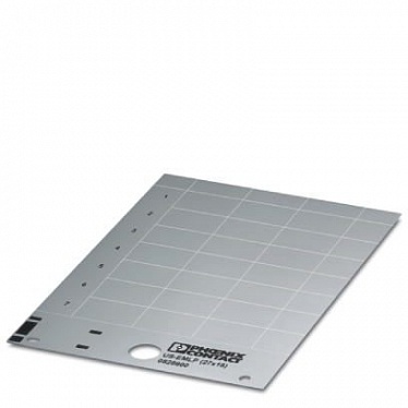 0828896 Пластиковая табличка US-EMLP (27X18) SR