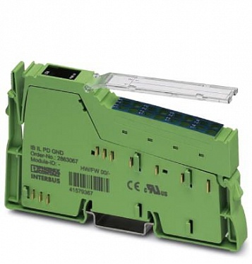 2862990 Терминал Inline IB IL PD GND-PAC 2862990 Терминал Inline IB IL PD GND-PAC