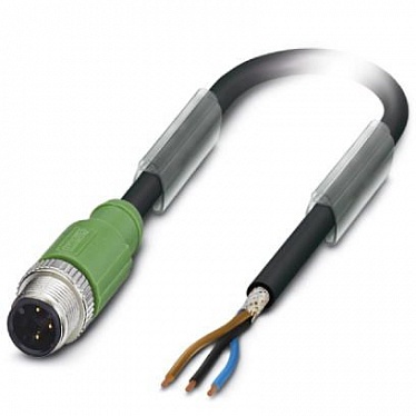 1682663 Кабель датчика/исполнителя SAC-3P-M12MS/ 3,0-PUR SH 1682663 Кабель датчика/исполнителя SAC-3P-M12MS/ 3,0-PUR SH