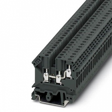 3000952 Многовыводная клемма TB 4-TWIN I BU, упак (50 шт)