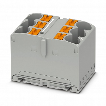 1082387 Распределительный блок PTFIX 6X10/S GY, упак (10 шт) 1082387 Распределительный блок PTFIX 6X10/S GY, упак (10 шт)