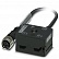 1407575 Разветвитель SAC-ASI-J-Y-B-PUR-1,0-FS SCO
