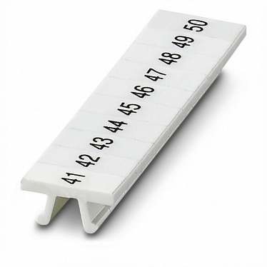 31260056 Шильдик маркировочный ПМК 4,ГОРИЗ: 41-50, упак (100 шт)