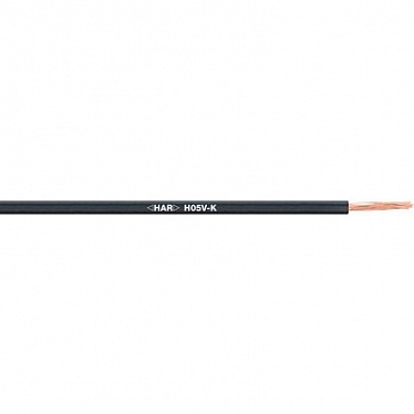 4510051 Кабель H05V-K 1X0,5 WH, бухта (100 м)