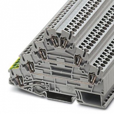 3036055 Защитный клеммник ST 2,5-PE/3L 3036055 Защитный клеммник ST 2,5-PE/3L
