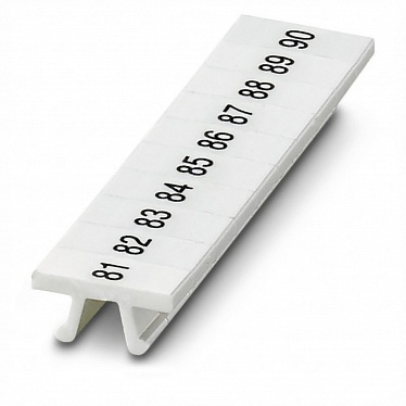 31260060 Шильдик маркировочный ПМК 4,ГОРИЗ: 81-90, упак (100 шт)