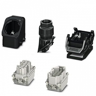 1407711 Набор коннектора HC-EVO-B10PT-BWD-HL-M25-PLRBK