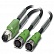 1668975 Кабель датчика/исполнителя SAC-3P-M12Y/2X1,5-PUR/M12FS B