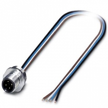 1554555 Встраиваемый коннектор SACC-E-M12MS-4CON-PG 9/0,5 VA