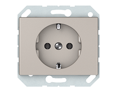 4779101116328 Розетка с заземлением без рамки RP16-002-02/XPch, упак (10 шт)