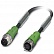 1668373 Кабель датчика/исполнителя SAC-4P-M12MS/ 1,5-PUR/M12FS