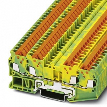 3205093 Клеммник защитного провода QTC 1,5-QUATTRO-PE 3205093 Клеммник защитного провода QTC 1,5-QUATTRO-PE