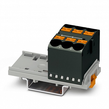 1082411 Распределительный блок PTFIX 6X10/S-NS35 BK, упак (10 шт) 1082411 Распределительный блок PTFIX 6X10/S-NS35 BK, упак (10 шт)