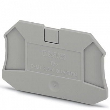 3047170 Концевая крышка D-UT 2,5/4-QUATTRO, упак (50 шт) 3047170 Концевая крышка D-UT 2,5/4-QUATTRO, упак (50 шт)