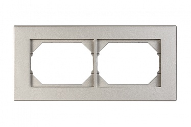 4779101516562 Рамка 2-местная R02/XPch, упак (20 шт)