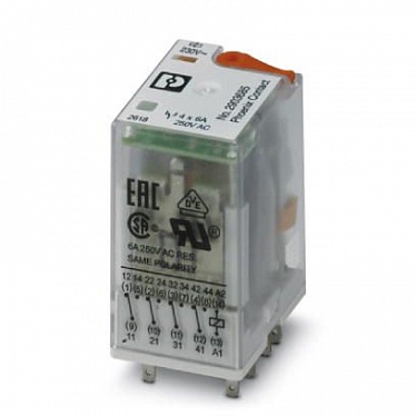 2903685 Одиночное реле REL-IR4/L-230AC/4X21AU 2903685 Одиночное реле REL-IR4/L-230AC/4X21AU